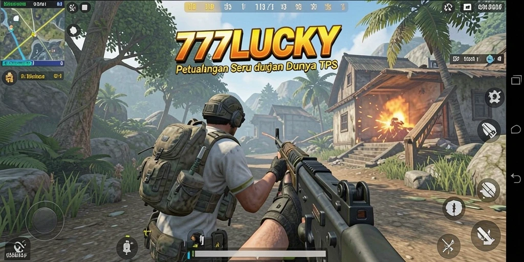 Tampilan gameplay <strong>777LUCKY</strong> yang penuh aksi dan menegangkan.