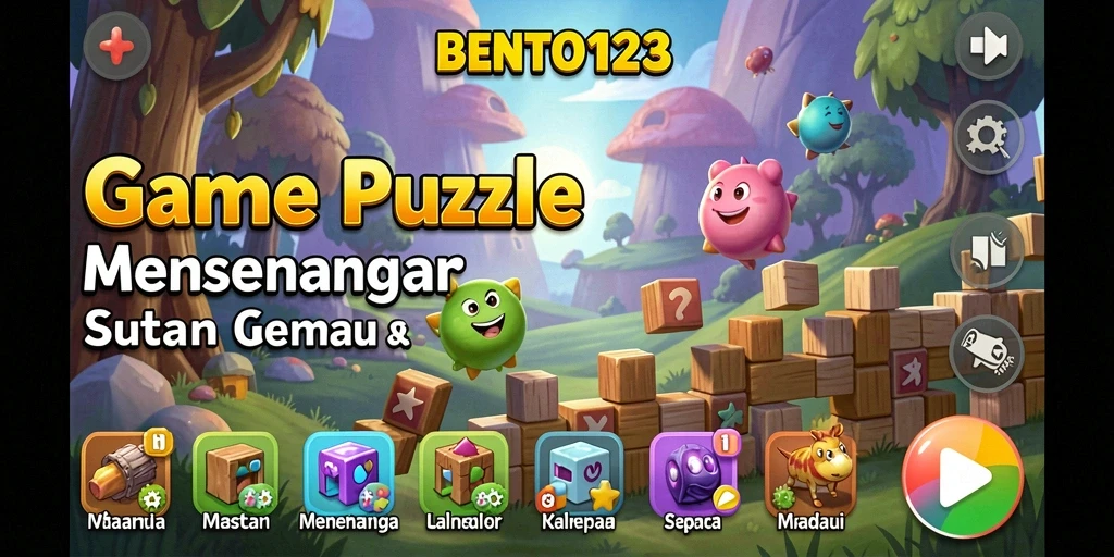 Tampilan gameplay BENTO123 yang mengasyikkan dan penuh warna.