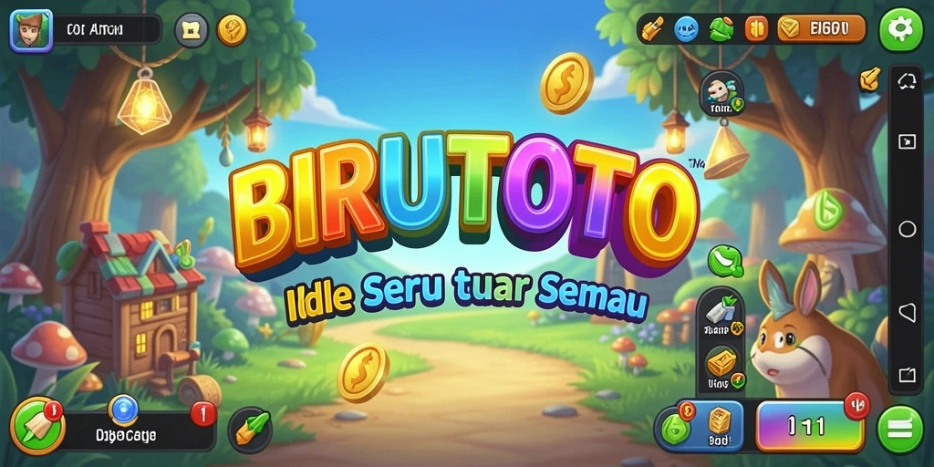 Gameplay BIRUTOTO yang santai dan menarik