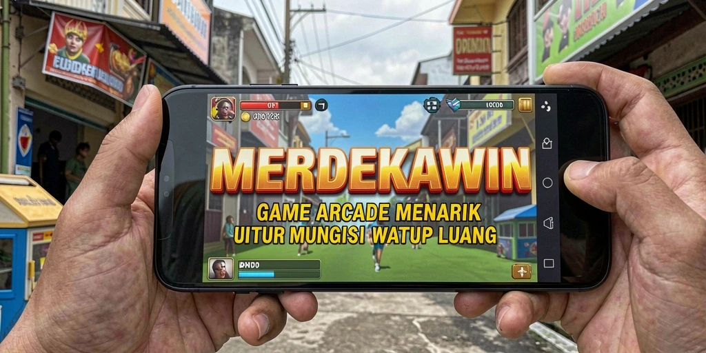 Tangkapan layar gameplay MERDEKAWIN yang menarik dan penuh aksi.