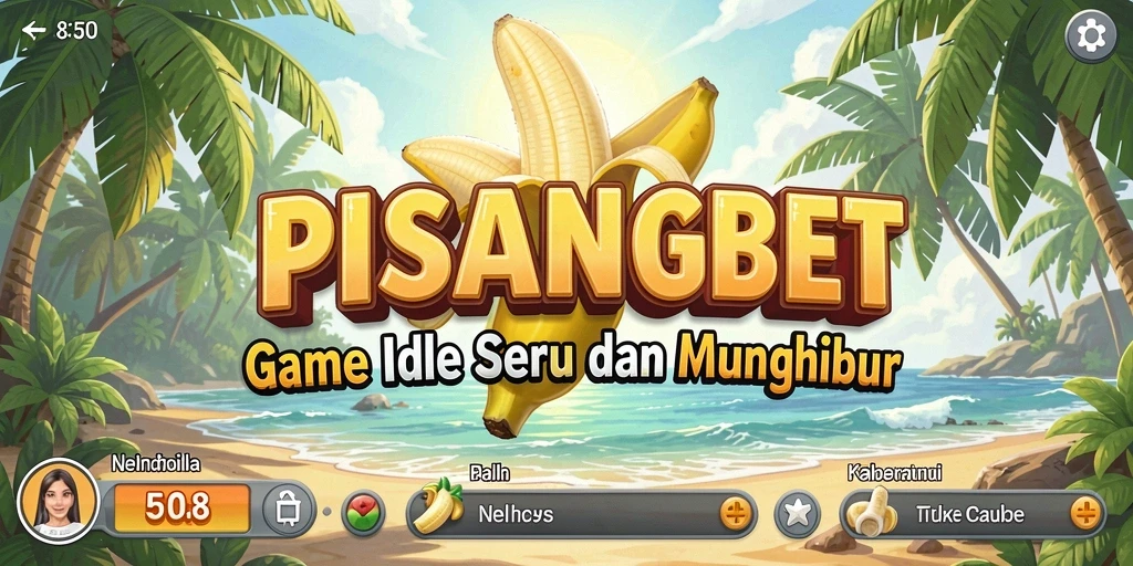 Tampilan gameplay menarik dan penuh warna dari PISANGBET.