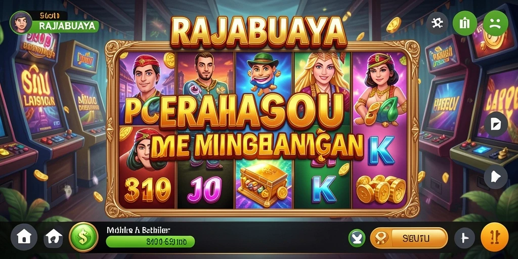 Tampilan menarik gameplay Slot RAJABUAYA yang mengasyikkan.
