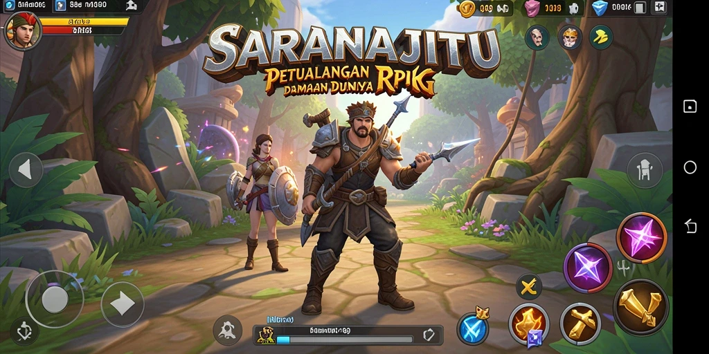 Tangkap aksi seru dalam gameplay SARANAJITU yang mendebarkan.